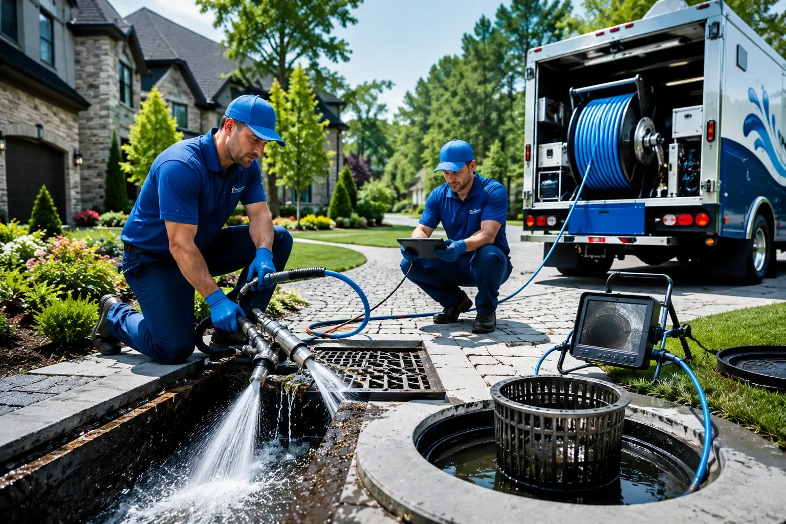 Local outdoor drain cleaning professionals in Valencia, PA