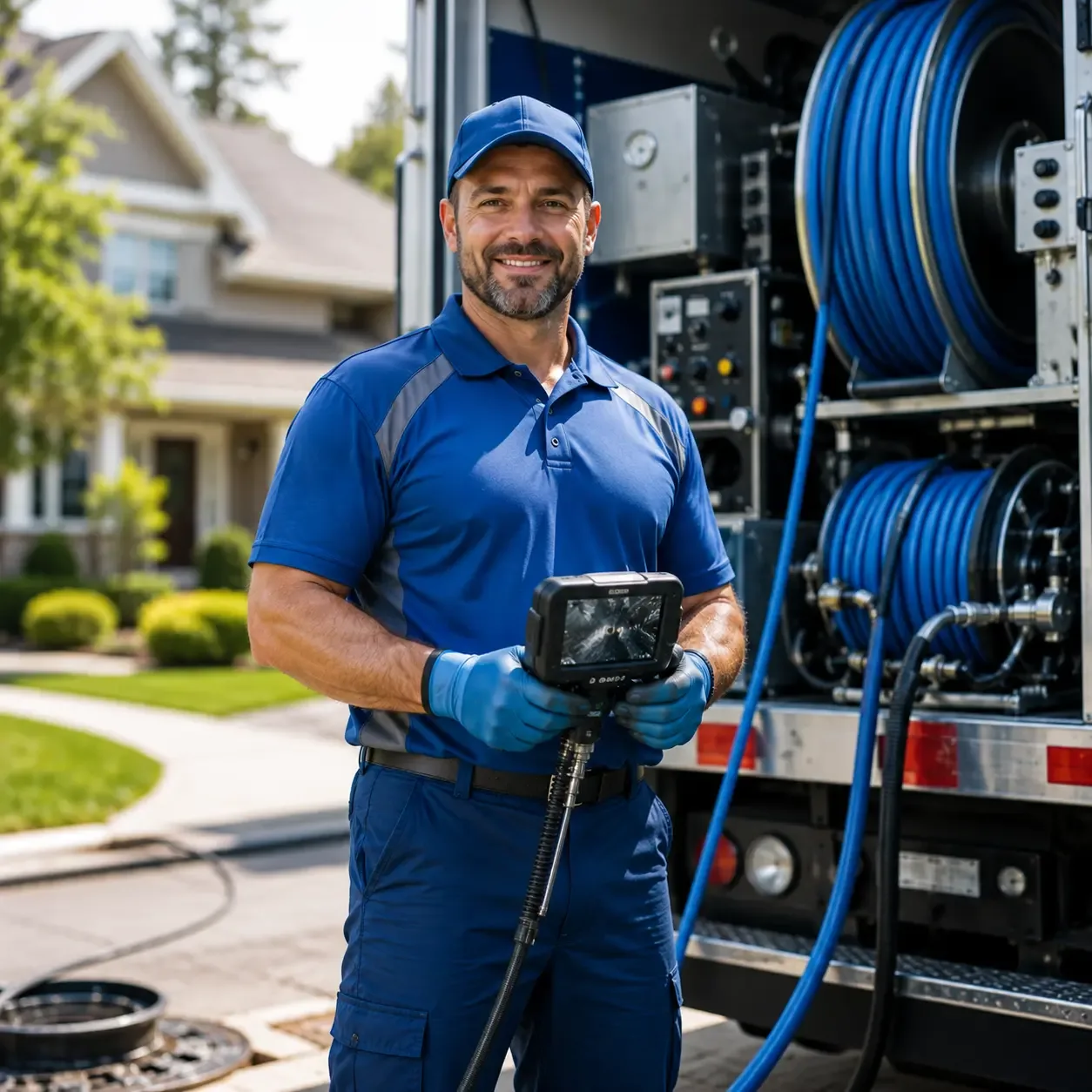 Local outdoor drain cleaning specialists in Valencia, PA